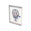 3020120144993-Oxford Boho Chic - Carnet de notes à spirale A6 - 100 pages - petits carreaux-P_79444622_8-7