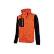 8033546413500-Sweat-shirt zippé col haut - orange fluo - Taille 2XL - Rainbow U-Power-P_79444847_1-0