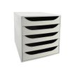 9002493423671-Exacompta Ecobox - Module de classement 5 tiroirs - gris-P_79445313_1-0