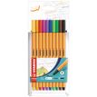 4006381545334-STABILO point 88 - Pack de 10 feutres fins - 0,4 mm - couleurs assorties-P_79445410_1-0