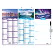3660942003490-Calendrier effaçable 6 mois par face + feutre - 40,5 x 53 cm - Exacompta--0