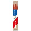 Pilot Frixion Ball - 3 Recharges pour rollers effaçables - 0,7 mm - rouge