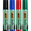3086123010048-BIC ONYX 1482 - Pack de 4 marqueurs permanents - pointe ogive - couleurs assorties--1