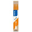 Pilot Frixion Ball - 3 Recharges pour rollers effaçables - 0,7 mm - orange