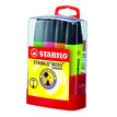 STABILO BOSS ORIGINAL - Pack de 4 surligneurs - bleu, orange, jaune, vert