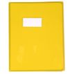 Calligraphe - Protège cahier sans rabat - 17 x 22 cm - cristalux - jaune transparent