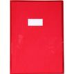 Calligraphe - Protège cahier sans rabat - A4 (21x29,7 cm) - cristalux - rouge transparent