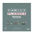 Calendrier Family Planner Mensuel - 16 mois : Septembre à Décembre - 30 x 30 cm - Quo Vadis