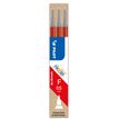 4902505401992-Pilot Frixion Point - 3 Recharges pour rollers effaçables - 0,5 mm - rouge--0