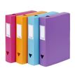 3135251421872-Viquel - Boîte de classement plastique - dos 60 mm - disponible dans différentes couleurs pastels--0