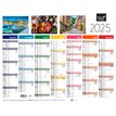 Quo Vadis - Calendrier Fantaisie 7 mois par face - 43 x 33,5 cm - Tradition