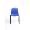 3701338800016-Chaise CHARLOTTE - pieds noirs sans accroche - bleu--0