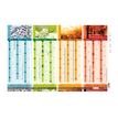 3147281603050-Calendrier rembordé 65x23 cm - 1 décor plantation - 1 année / face Hamelin--0