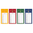 3147281690050-Calendrier Mensuel Long Lecas - 1 mois par page  
 16x33  cm - disponible dans 4 décors - Hamelin--0