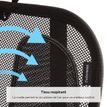 0043859600434-Fellowes Office Suites - Support dorsal en maille - compatible avec tout type de chaises--3