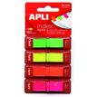 8410782124825-Apli - Marque-pages (Index) - 12 x 45 mm - couleurs fluos--0