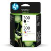 HP 300 - Pack de 2 - noir et 3 couleurs - cartouche d'encre originale (CN637EE)