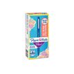 8008285310311-Paper Mate Flair Original - Pack de 12 feutres fins - pointe moyenne - bleu--0