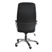3397703398945-Fauteuil de bureau TARANIS - accoudoirs fixes - appui-tête intégré - noir--5