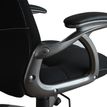 3397703398945-Fauteuil de bureau TARANIS - accoudoirs fixes - appui-tête intégré - noir--7