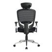 3397704188194-Fauteuil de bureau COMPUTECH - accoudoirs ajustables - appuie-tête - noir--1