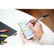 3086123344341-BIC Cristal Stylus - Stylo à bille - noir - 1 mm--5