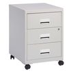 Caisson mobile - 3 tiroirs - gris