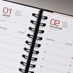 3147280049682-Agenda à spirale Oxford Office - 1 semaine sur 2 pages - 15 x 21 cm - gris/rouge - Hamelin--3