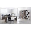 3483600647467-Bibliothèque réversible gauche/droite XENON - L90 x H188 x P38 - Chêne royal--2