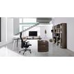 3483600647528-Bibliothèque XENON - L75 x H188 x P36 - Blanc/chêne royal (côtés de finition non compris)--2