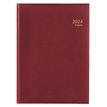 Agenda Lima Omega - 1 semaine sur 2 pages - 21 x 29 cm - bordeaux - Brepols