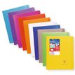 Clairefontaine Koverbook - Cahier polypro 17 x 22 cm - 96 pages - grands carreaux (Seyes) - disponible dans différentes couleurs