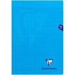 Clairefontaine Mimesys - Cahier polypro A4 (21x29,7 cm) - 96 pages - grands carreaux (Seyes) - bleu