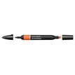 884955041819-ProMarker - Marqueur double pointe - mandarine--0
