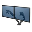 0043859716968-Fellowes Platinum series - Bras porte écran double jusqu'à 27'' par bras - facilement réglable -  fixation --0