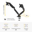 0043859716968-Fellowes Platinum series - Bras porte écran double jusqu'à 27'' par bras - facilement réglable -  fixation --3