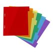 3135251840871-Viquel - Intercalaires 6 positions - 17 x 22 cm - polypropylène coloré--2