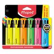 Maped Fluo Peps - Pack de 6 surligneurs - couleurs assorties