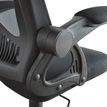 3397701202787-Fauteuil de bureau TEFERA - accoudoirs rabattables - noir--4