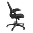 3397701202787-Fauteuil de bureau TEFERA - accoudoirs rabattables - noir--5