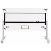 3483600757807-Table de réunion mobile et rabattable YES ! - 160 cm - Blanc--1