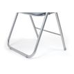 3760185028912-Chaise pliante JUNY - assise et dossier recouverts de PVC - noir--2