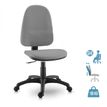 3660916037872-Fauteuil de bureau TORINO - accoudoirs en option - Gris--0