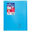 3037929814019-Clairefontaine Koverbook - Cahier polypro 24 x 32 cm - 96 pages - grands carreaux (Seyes) - disponible dans diff--2