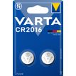 VARTA CR2016 - 2 piles boutons - 3V