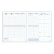 3660942060431-Agenda Tweed - 1 semaine sur 2 pages - 18,5 x 22,5 cm - 12 mois - disponible dans différentes couleurs--3