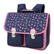 3664447102559-​Cartable arc en ciel By Oberthur - 38 cm - 2 compartiments - Exclusivité Bureau Vallée--0