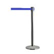 3660412032029-Promocome - Poteau de guidage chromé avec sangle rétractable bleue--0