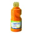 Giotto School - Gouache ultra lavable - orange - bouteille de 250 ml