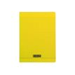 Calligraphe 8000 - Cahier polypro 24 x 32 cm - 192 pages - grands carreaux (Seyes) - jaune